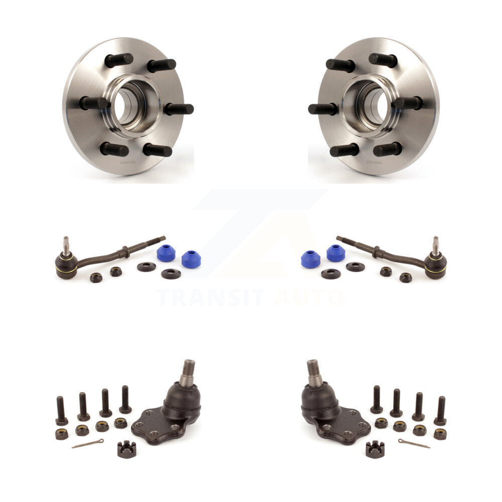 Kit de joints à rotule inférieurs et de barres stabilisatrices, roulement de moyeu avant, pour Dodge Dakota Durango