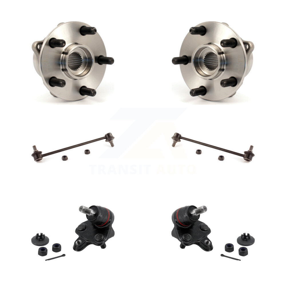 Kit de liaison de barre stabilisatrice, roulement de moyeu avant, Joint à rotule inférieur, pour Toyota Prius 2004 – 2009