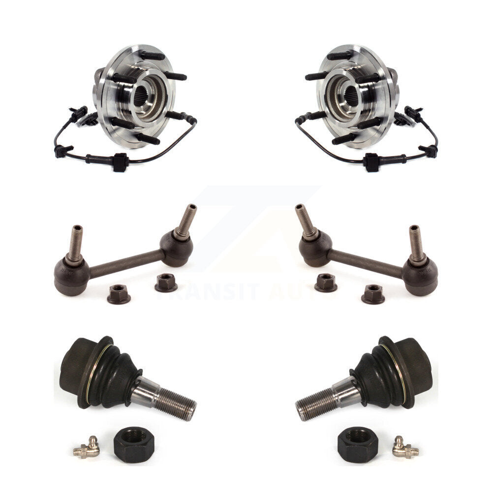 Kit de liaison de barre stabilisatrice, roulement de moyeu avant, Joint à rotule inférieur, pour Hummer H3T H 2009 – 2010
