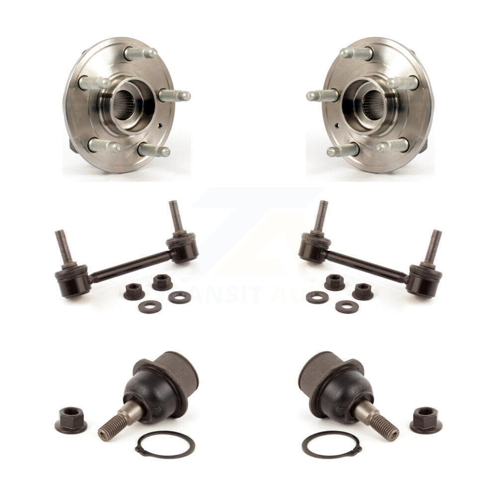Kit de liaison de stabilisateur de barre stabilisatrice, roulement de moyeu avant, Joint à rotule inférieur, pour Cadillac CT