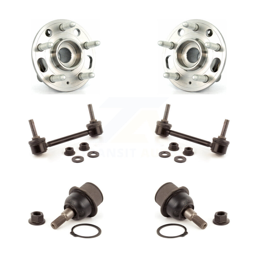 Kit de liaison de stabilisateur de barre stabilisatrice, roulement de moyeu avant, Joint à rotule inférieur, pour Cadillac CT
