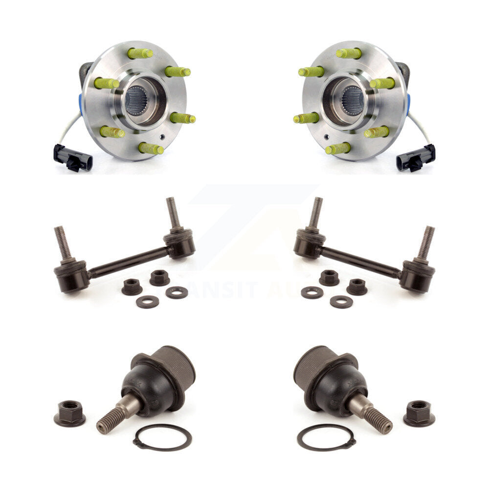 Kit de liaison de barre stabilisatrice de rotule inférieure de roulement avant pour Cadillac SRX AWD 2004 – 2009
