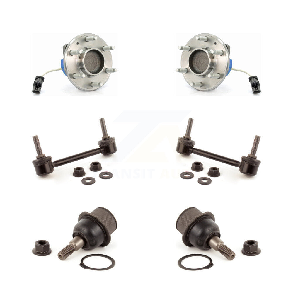 Kit de liaison de barre stabilisatrice de rotule inférieure de roulement avant pour Cadillac SRX RWD 2004 – 2009