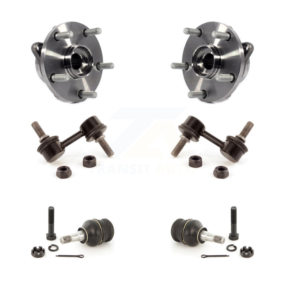 Kit de liaison de barre stabilisatrice, roulement de moyeu avant, Joint à rotule inférieur, pour Subaru Impreza WRX STI