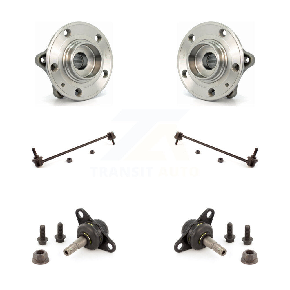 Kit de liaison de roulement de moyeu avant, rotule inférieure et barre stabilisatrice, pour Volvo S60
