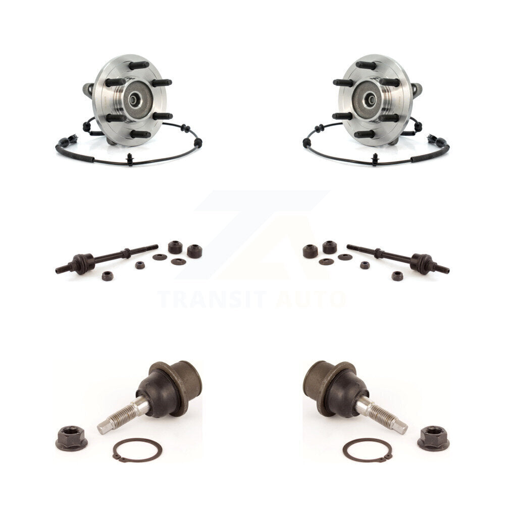 Kit de rotule inférieure et de liaison de roulement de moyeu avant, pour Ford F-150 Lincoln Mark LT 4W