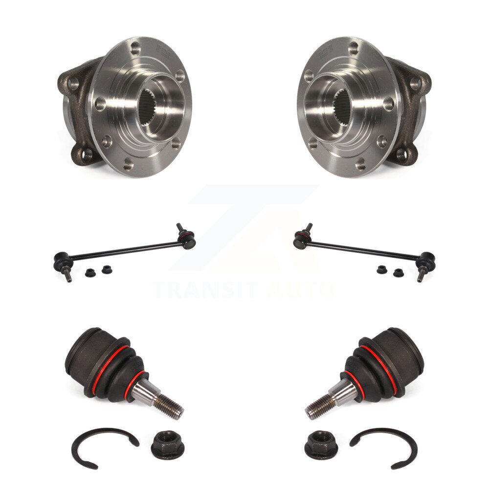 Kit de liaison de barre stabilisatrice, ensemble de roulement avant, Joint à rotule inférieur, pour Jeep Cherokee FWD