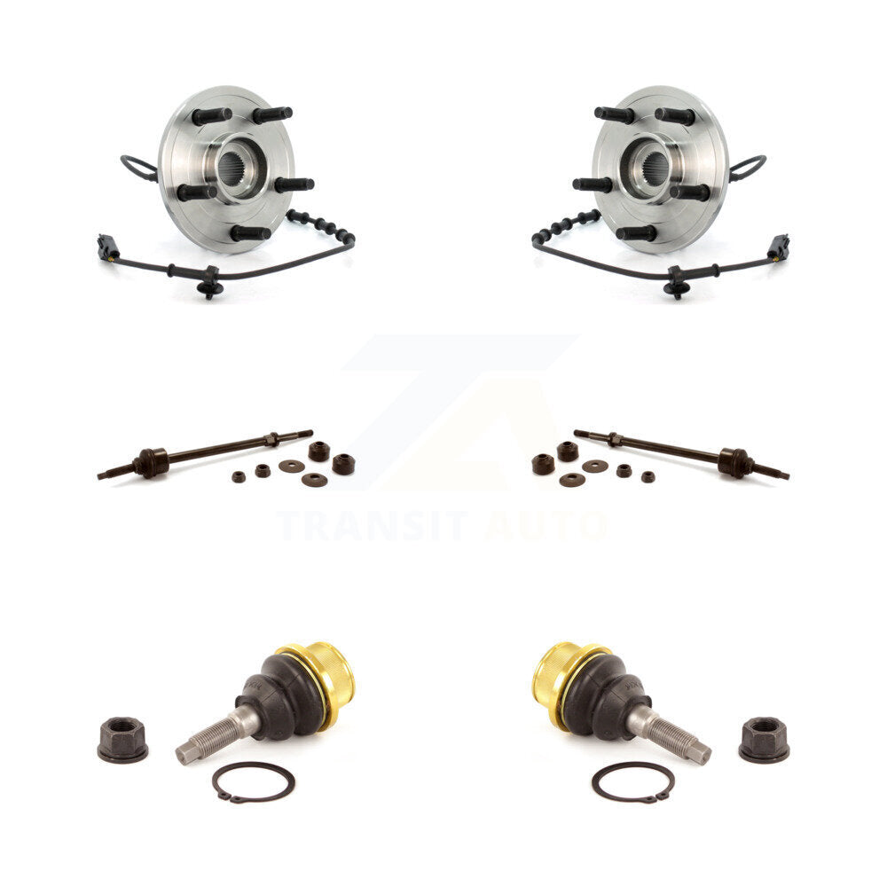 Kit de liaison de rotule inférieure de roulement avant, pour Dodge Ram 1500 4WD avec ABS à 4 roues