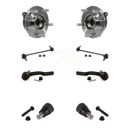 Kit de biellette de direction et de liaison extérieure de rotule inférieure de roulement avant (8 pièces) pour Mazda 3 Sport
