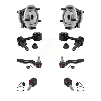 Kit de biellette de direction et de liaison extérieure de rotule inférieure de roulement avant (8 pièces) pour Toyota Tundra