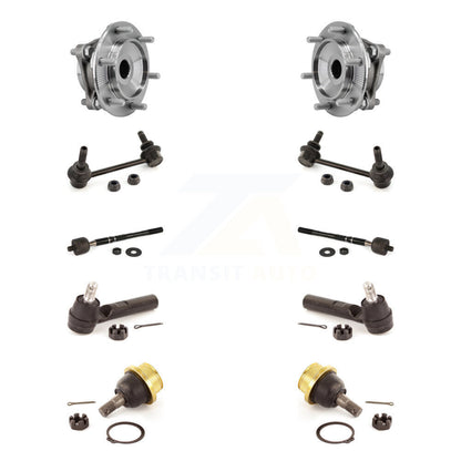 Kit de biellette de direction intérieure et extérieure de rotule inférieure de roulement avant pour Toyota Tacoma