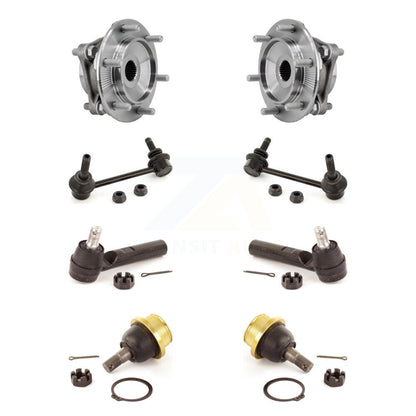 Kit de biellette de direction et de liaison extérieure de rotule inférieure de roulement avant (8 pièces) pour Toyota Tacoma