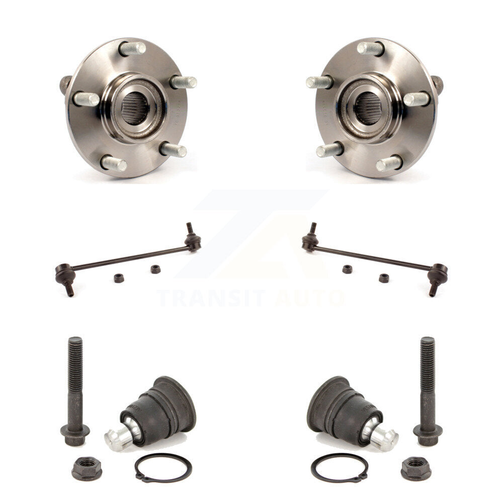 Kit de joints à rotule inférieurs et de barres stabilisatrices, roulement de moyeu avant, pour Nissan Rogue Selec