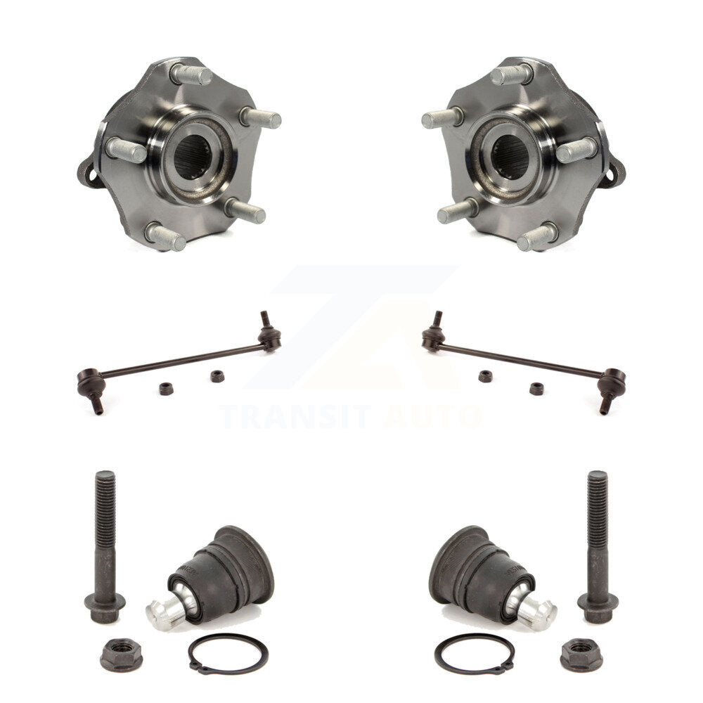 Kit de liaison de barre stabilisatrice de rotule inférieure de roulement avant pour Nissan Rogue Sport Qashqai