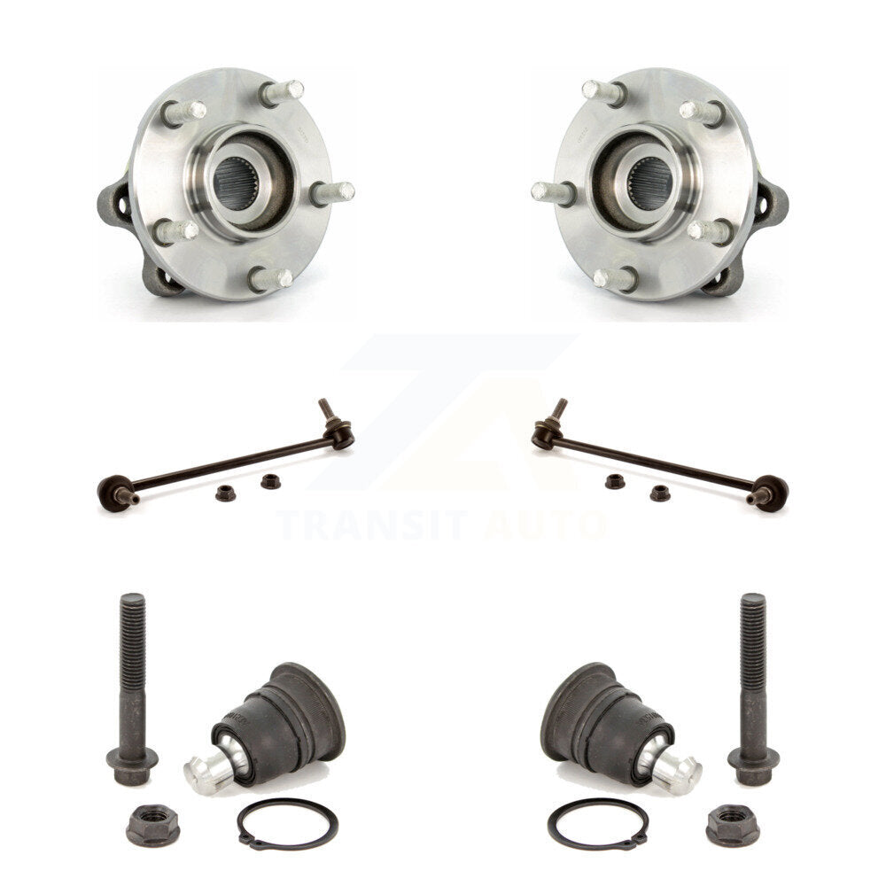 Kit de joint à rotule inférieur et de barre stabilisatrice, roulement de moyeu avant, pour Nissan Murano Ques