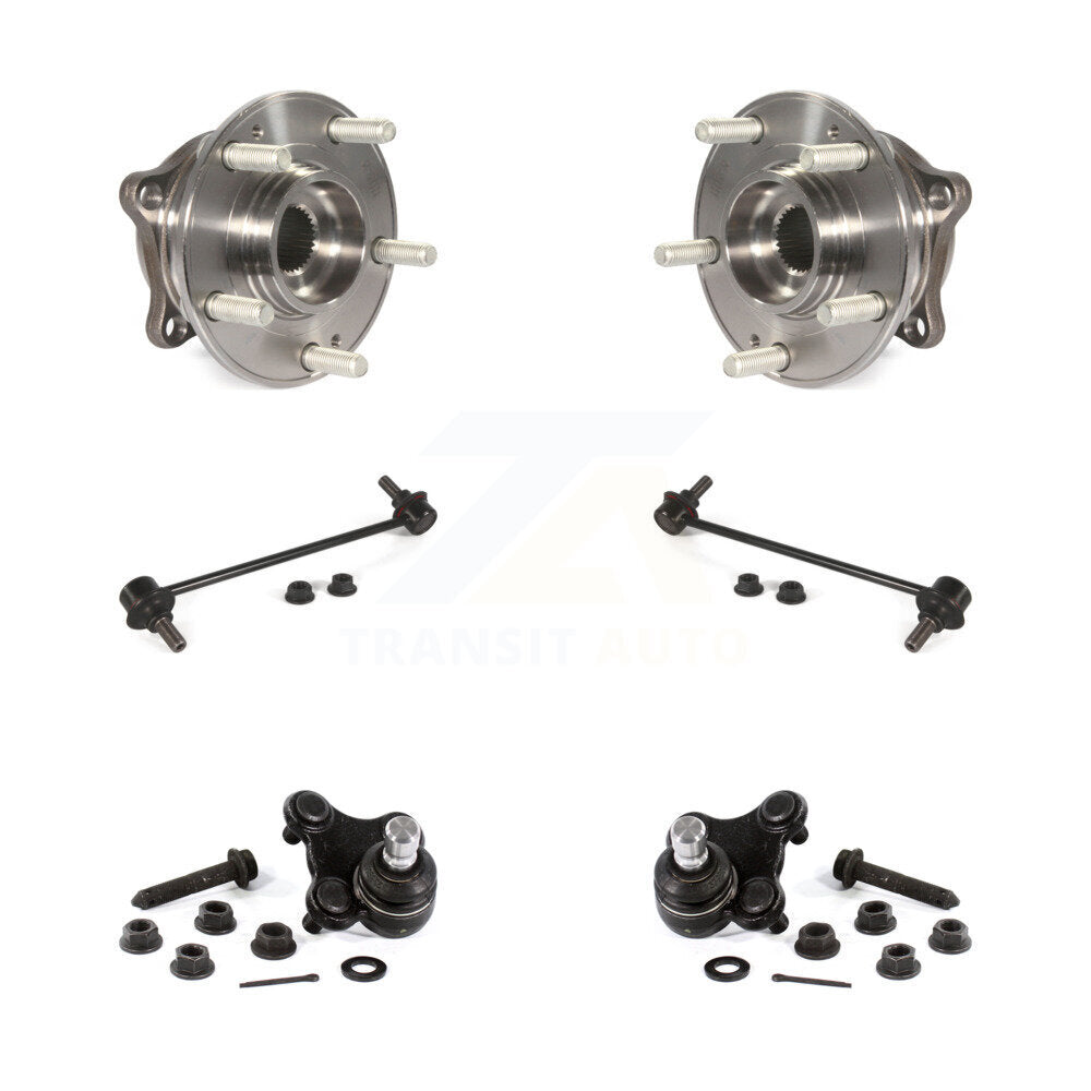 Kit de liaison de barre stabilisatrice de rotule inférieure de roulement avant, pour Hyundai Tucson Kia Sportag