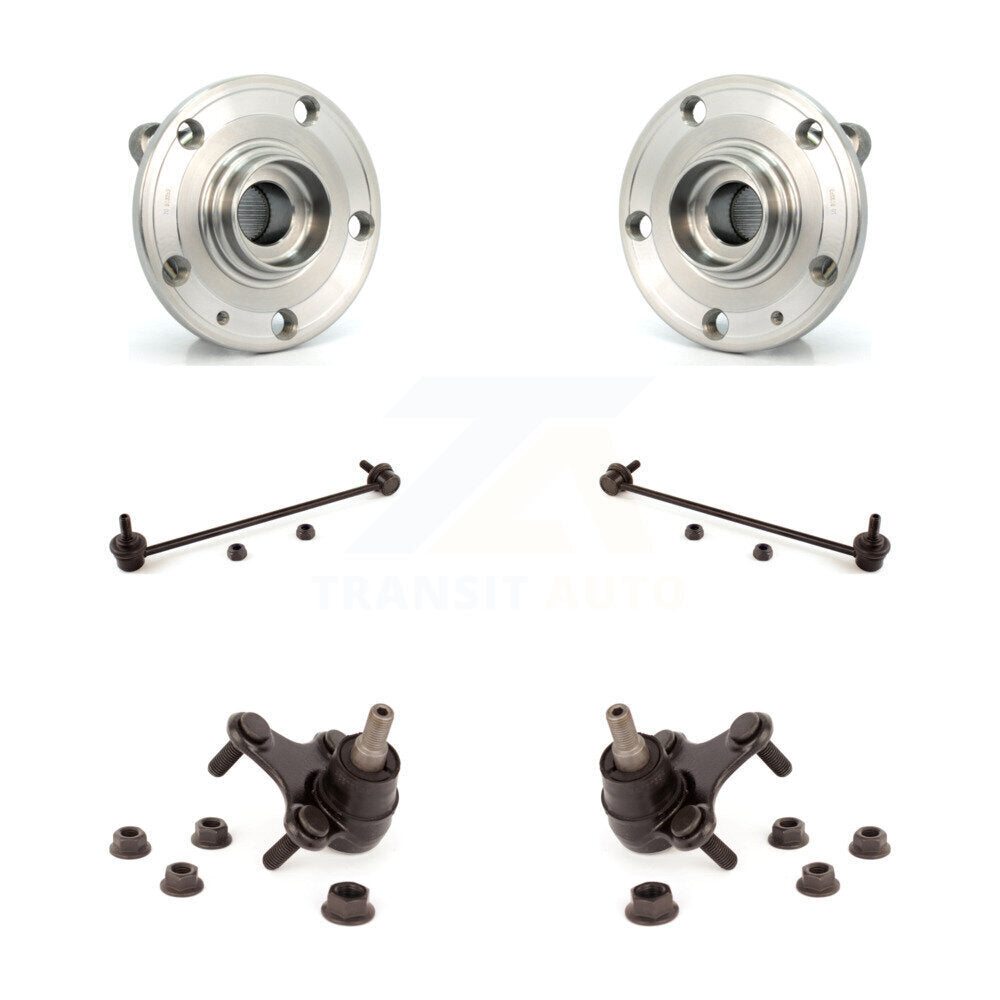 Kit de rotule inférieure et de barre stabilisatrice, roulement de moyeu avant, pour Volkswagen Passat CC