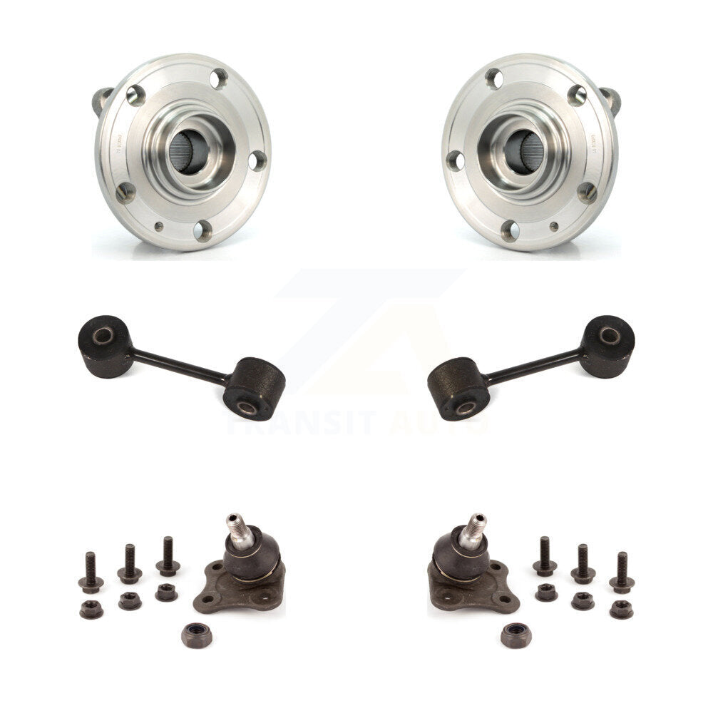 Kit de rotule inférieure et de liaison, roulement avant, pour Volkswagen Jetta City avec 2 trous