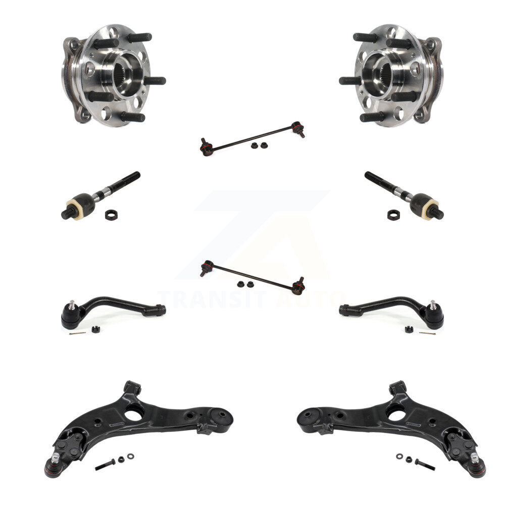 Kit de liaison de biellette de direction intérieure et extérieure, bras inférieur de roulement avant, pour Hyundai Santa Fe Sport