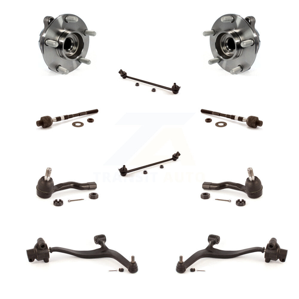 Kit de biellette de direction intérieure et extérieure, bras de commande inférieur, roulement avant, pour INFINITI FX3
