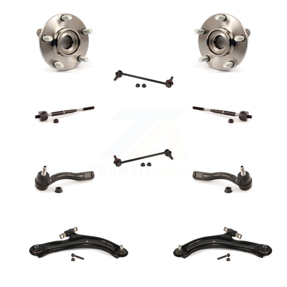 Kit de biellette de direction intérieure et extérieure, bras de commande inférieur, roulement avant, pour Nissan Sentr