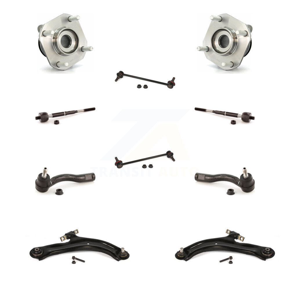 Kit de biellette de direction intérieure et extérieure, bras de commande inférieur, roulement avant, pour Nissan Sentr