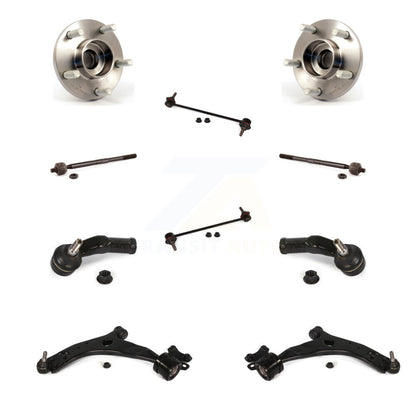 Kit de biellette de direction et de liaison intérieure extérieure de bras inférieur de roulement avant (10 pièces) pour Volvo C30 S40