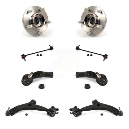 Kit de biellette de direction et de liaison extérieure, bras de commande inférieur, roulement avant (8 pièces) pour Volvo S40 V5
