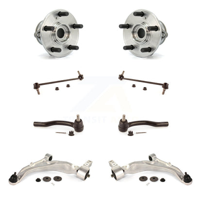Kit de biellette de direction extérieure et de liaison de bras de commande inférieur de roulement avant (8 pièces) pour Acura MDX ZD