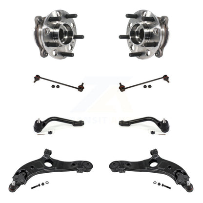 Kit de liaison de biellette de direction extérieure, bras inférieur de roulement avant (8 pièces) pour Hyundai Santa Fe Sport