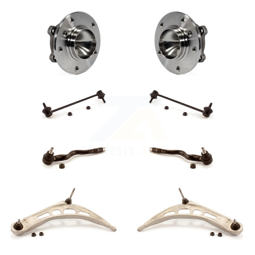 Kit de liaison de biellette de direction extérieure, bras de commande inférieur de roulement avant (8 pièces) pour BMW 325Ci 330C
