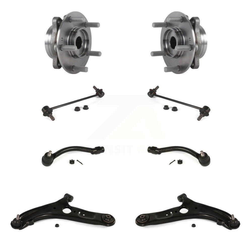 Kit de biellette de direction et de liaison extérieure, bras de commande inférieur, roulement avant, pour Hyundai Elantra GT