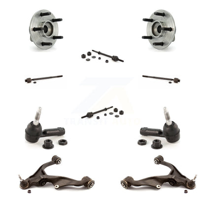 Kit de biellette de direction et de liaison intérieure extérieure de bras inférieur de roulement avant (10 pièces) pour Dodge Ram 150