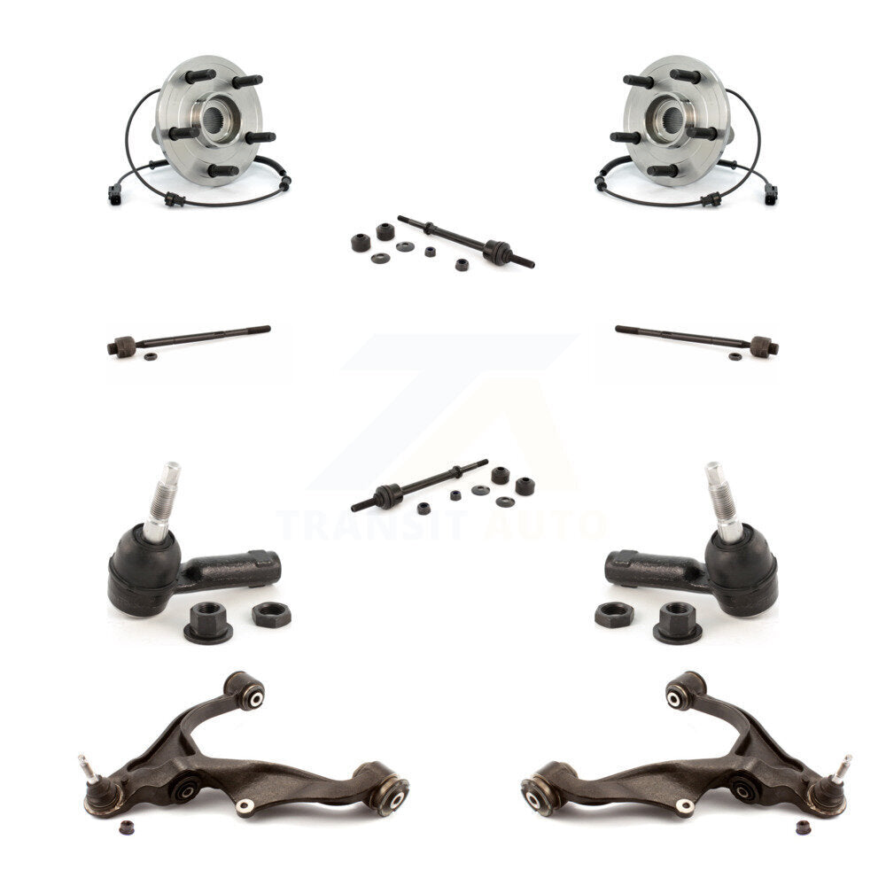 Kit de liaison de biellette de direction intérieure et extérieure, bras de commande inférieur, roulement avant (10 pièces) pour Ram 150