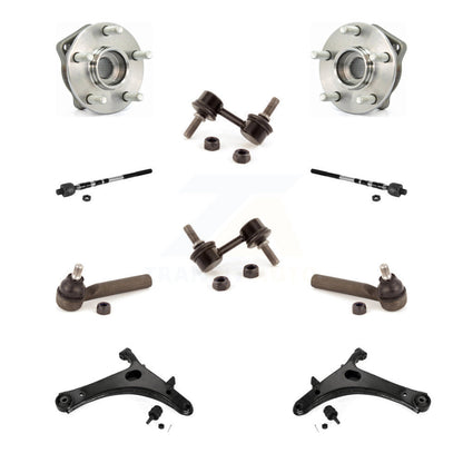 Kit de liaison de biellette de direction intérieure et extérieure, bras de commande inférieur, roulement avant, pour Subaru Impreza