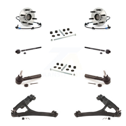 Kit de liaison de biellette de direction intérieure et extérieure de bras inférieur de roulement avant (10 pièces) pour GMC Sierra 1500