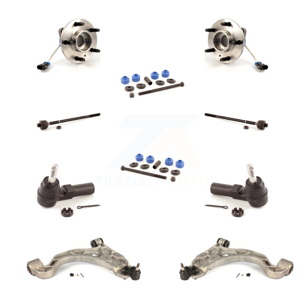 Kit de biellette de direction et de liaison intérieure extérieure de bras inférieur de roulement avant (10 pièces) pour Buick LeSabre