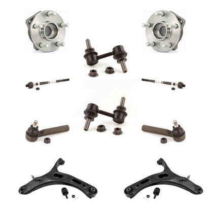 Kit de biellette de direction et de liaison intérieure extérieure de bras inférieur de roulement avant (10 pièces) pour Subaru Outbac