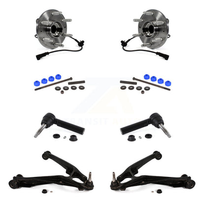 Kit de liaison de biellette de direction extérieure, bras de commande inférieur de roulement avant (8 pièces) pour GMC Sierra 150