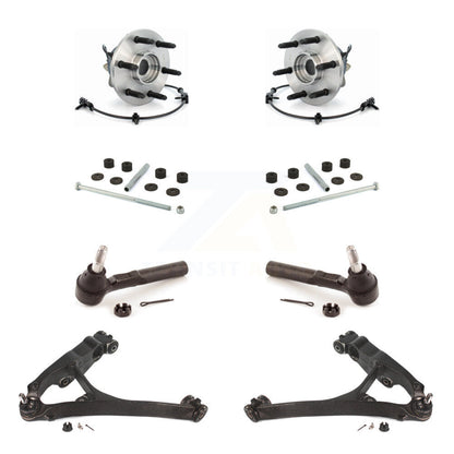 Kit de liaison de biellette de direction extérieure, bras de commande inférieur, roulement avant (8 pièces) pour Chevrolet 1500