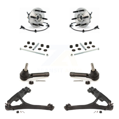 Kit de biellette de direction et de liaison extérieure, bras de commande inférieur, roulement avant (8 pièces) pour Chevrolet GM