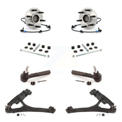 Kit de liaison de biellette de direction extérieure, bras de commande inférieur de roulement avant (8 pièces) pour GMC Sierra 150