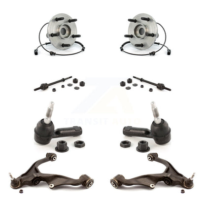 Kit de liaison de biellette de direction extérieure, bras de commande inférieur, roulement avant (8 pièces) pour Ram 1500 Dodge