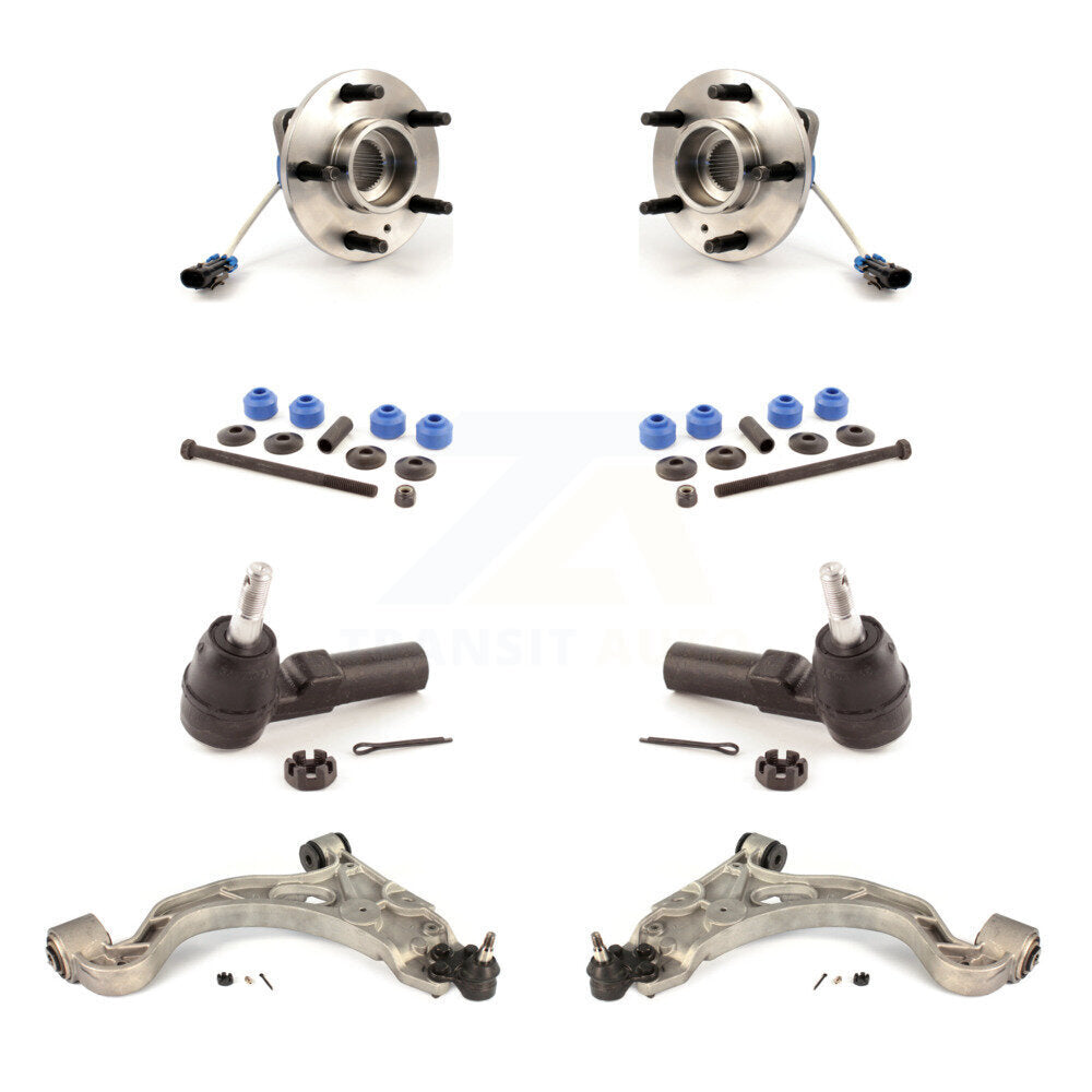 Kit de liaison de biellette de direction extérieure, bras inférieur de roulement avant (8 pièces) pour Buick LesSabre Cadillac