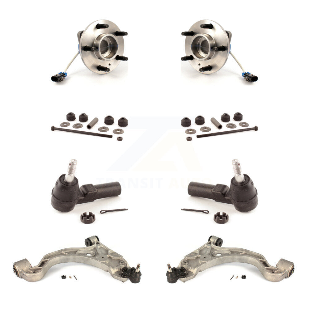 Kit de liaison de biellette de direction extérieure, bras inférieur de roulement avant (8 pièces) pour Buick LesSabre Cadillac