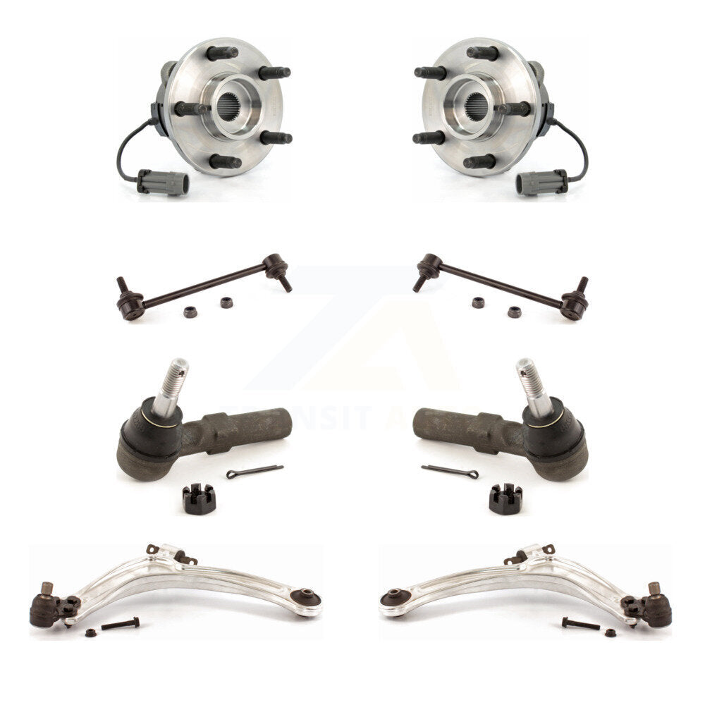 Kit de biellette de direction et de liaison extérieure, bras de commande inférieur, roulement avant (8 pièces) pour Chevrolet HH