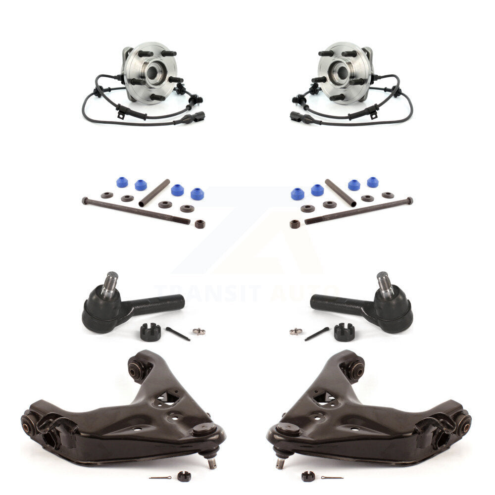 Kit de biellette de direction et de liaison extérieure, bras de commande inférieur, roulement avant (8 pièces) pour Ford Explore
