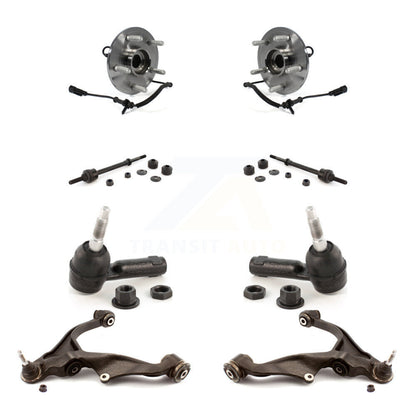 Kit de liaison de biellette de direction extérieure, bras de commande inférieur de roulement avant (8 pièces) pour 12 Ram 1500 4W