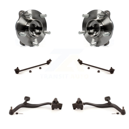 Bras de commande inférieur et Kit de liaison de roulement de moyeu avant pour INFINITI FX35 FX45 2003 – 2008