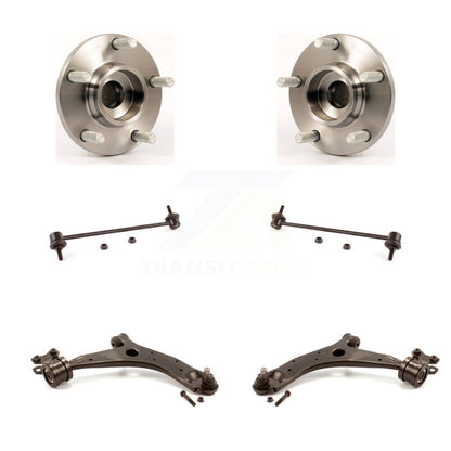 Bras de commande inférieur à roulement avant avec rotule et Kit de liaison de barre stabilisatrice pour Mazda 3
